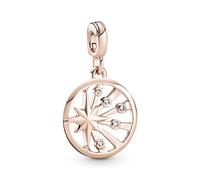 Pandora Pandora Me Medallón con recubrimiento en oro rosa de 14k Rayos de Vida Pandora ME 789676C01