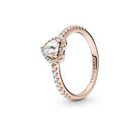 Pandora Pandora Rose Anillo en Pandora Rose Corazón Brillante Elevado 188421C02 58