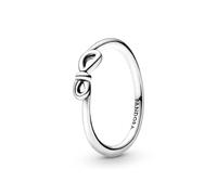 Pandora Passions Anillo con diseño de nudo infinito de plata de ley, talla 50