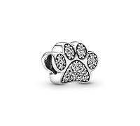 Pandora Passions Dije con diseño de pata centelleante de plata con circonitas cúbicas