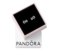Pendientes botón Pandora 298820C01 Nudo Infinito.