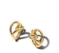 Pandora Pendientes de aro Essence 264359C00 corazón pequeño