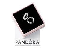 Pandora - Pendientes de aro huggie redondos