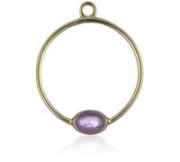 Pandora - Pendientes de oro amarillo de 14 quilates