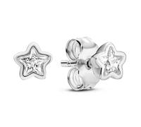 Pandora Pendientes Brillo Estelar con Circonitas Cúbicas en Plata de Ley