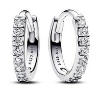 Pandora Pendientes Pendientes de Aro Abrazo Brillante 293015C01