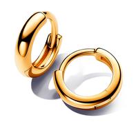 Pandora Pendientes Pendientes de Aro Redondos Abrazo