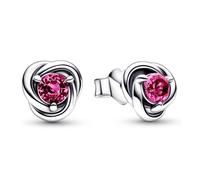 Pandora Pendientes Pendientes de botón Círculo Eternity Octubre 292334C05