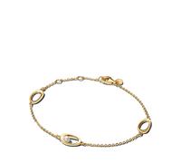 Pandora Pulsera Ovalada Forma Orgánica en Pavé Y Perla Cultivada de Agua Dulce Tratada | 20 cm