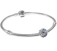PANDORA Pulsera de Plata para Mujer Planeta Mercurio Starter Set - Pieza de joyería atemporal, moderna y versátil 28199 19 cm