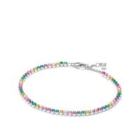 Pandora Pulsera de tenis con cristales amarillos 593927C03 20