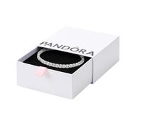 Pandora Pulsera de tenis para mujer, plata y circonita, 593539C01
