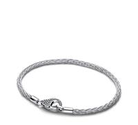 Pandora Pulseras Pulsera Moments Cadena de Espiga con Cierre en Pavé 594462C01
