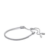 Pandora Moments Pulsera deslizante de plata de ley con cadena de tachuelas
