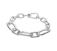 PANDORA Pulsera para mujer de plata 925 593854C00, 593854C00-4, Plata de ley, No es una piedra preciosa