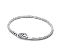 Pandora Pulseras Pulsera Moments Cadena de Espiga con Cierre en Pavé 594462C01