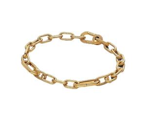 Pandora Pulsera pequeña de eslabones de oro de 14 quilates, de la colección ME, longitud: 23 cm, 563829C00-5, 563829C00-5, Plata de ley, No es una piedra preciosa