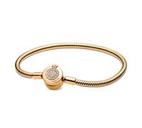 Pandora Pulseras Pulsera Cadena de Serpiente O Coronada Brillante 569046C01