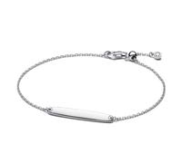 PANDORA Pulsera para mujer de plata 594010C01, 18cm, Plata de ley, Circonita cúbica