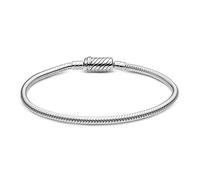Pandora Pulseras Pulsera de cadena de serpiente con cierre deslizante magnético fácil de cerrar 590122C00