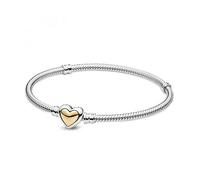 PANDORA Reflexiones, Pulsera, para Mujer, Gris ,17 cm
