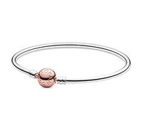 PANDORA Pulsera 580713-17 Mujer Clip Moments Rose