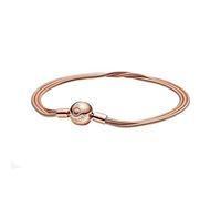 Pandora Rose 589338C00 - Pulsera de cadena de serpiente para mujer