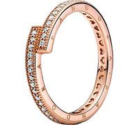 PANDORA Anillo 199057C01-52 Cruzado triple banda