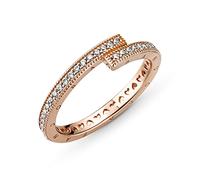 Pandora Pandora Rose Anillo en Pandora Rose Superpuesto Brillante 189491C01 56