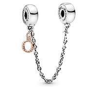 Pandora Moments Joyería Charm Cadena de Seguridad Corona 788313 5