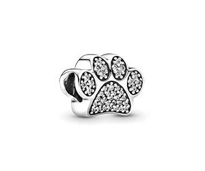 Pandora Sparkling Paw Print Charm 791714CZ Colgante
