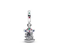 Pandora – Charm colgante Moments 793586C01 – Carrusel giratorio en plata de ley