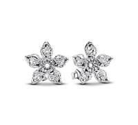 Pandora Stranger Things 293573C01 - Pendientes de plata de ley con circonitas, Silber, Plata de ley, Circonia cúbica