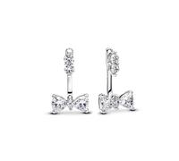 Pandora Timeless 293543C01 - Pendientes de gota de plata de ley con circonitas, Klar, Plata de ley, Circonia cúbica
