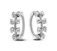 Pandora Timeless 293545C01 - Pendientes de plata de ley con circonitas, Klar, Plata de ley, Circonia cúbica