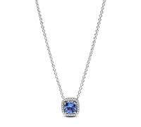 PANDORA Collar Timeless 393560C01-45 halo azul
