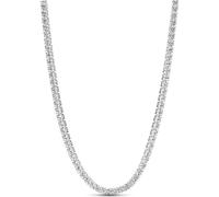 PANDORA Timeless 393806C01-40 - Gargantilla de tenis de plata de ley con circonitas cúbicas, tamaño: 40 cm, 40cm, Plata esterlina, Circonia cúbica