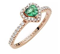 Pandora Timeless Pulsera con cadena de serpiente de plata de ley con circonitas cúbicas transparentes, 21