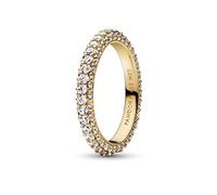 Pandora Anillo Fila en Pavé Grabable con Circonitas Cúbicas | 54
