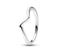 PANDORA Timeless Anillo con diseño de onda de plata de ley