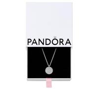 Pandora Collar Círculo en Pavé con Circonitas Cúbicas en Plata de Ley | 45 cm
