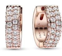 Pandora Timeless Doppelreihige Pavé Ohrringe 282622C01 Pendientes
