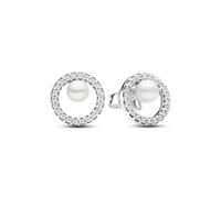 Pendientes Pandora aretes 293154C01 halo y perlas