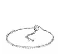 Pandora Timeless Pulsera de plata de ley chapada en rodio con circonitas cúbicas transparentes, 1