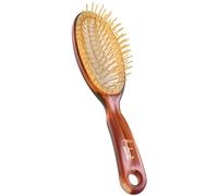 Pandora's Beauty Box The Golden Brush/cepillo de masaje/cepillo de pelo/cuidado del cuero cabelludo/dorado/cepillo de masaje del cuero cabelludo/relax (grande, 22,5 cm)