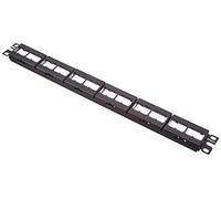 Panduit 24-port modular patch panel 1U - Bahía de entrada (RJ45, 1U, 482,6 mm, 43,7 mm, 22,4 mm, 274 g)
