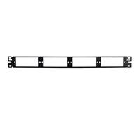 Panduit cfappbl1 - Panel de Parches de Fibra multimodo Plano de 24 Puertos, Color Negro