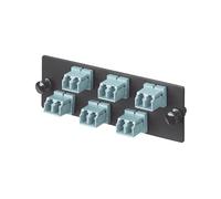 Panduit fap6waqdlcz multimodo Cable de adaptador de 6 puertos Panel con cerámica de zirconio, manga, Aqua