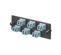 Panduit fap6waqdlcz multimodo Cable de adaptador de 6 puertos Panel con cerámica de zirconio, manga, Aqua