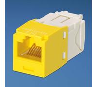 Panduit MINI-COM TX6 Plus giga-channel CAT6 Jack, amarillo, Caja de 50 cj688tgyl